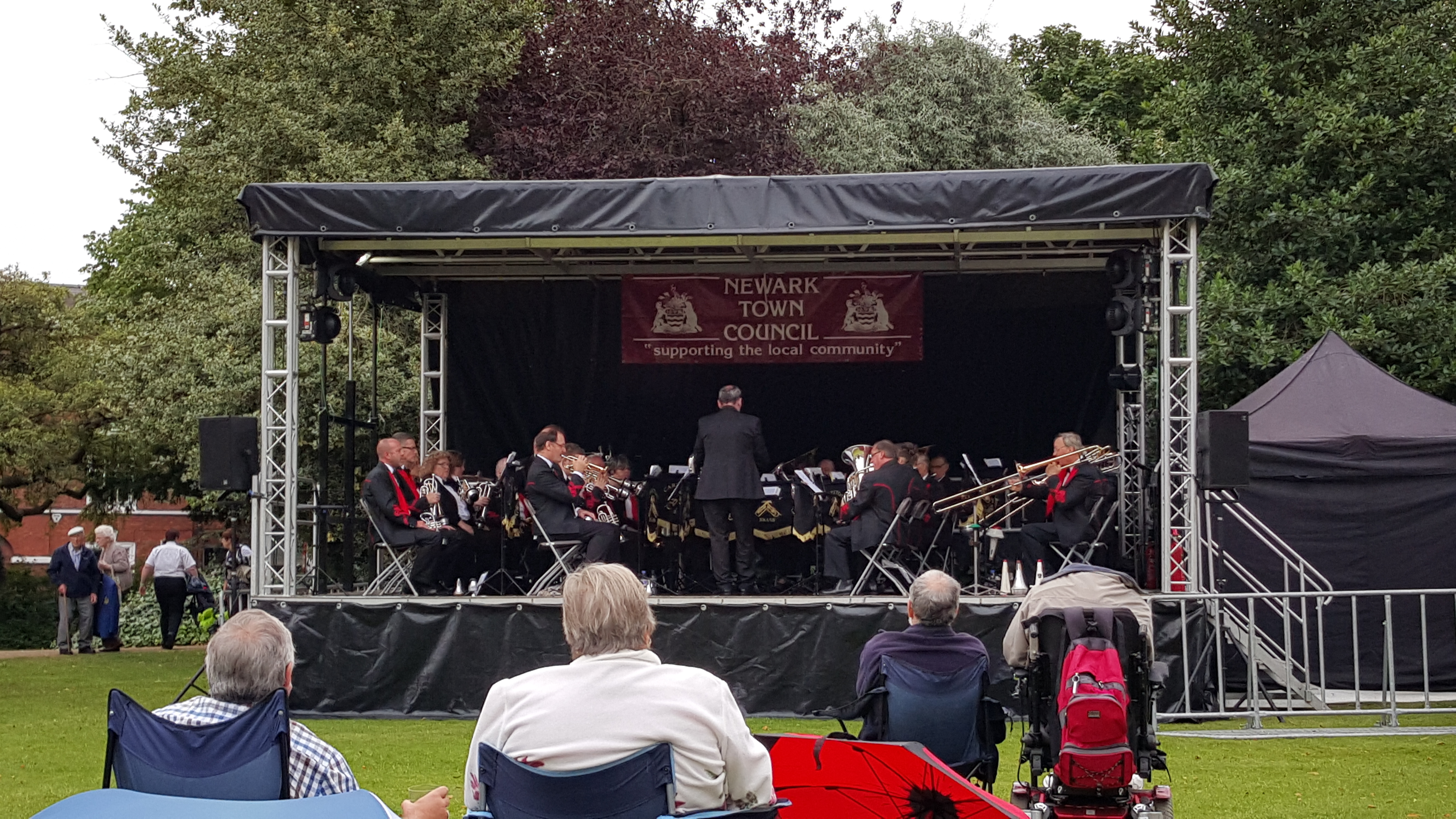 Newark Castle Brass Explosion