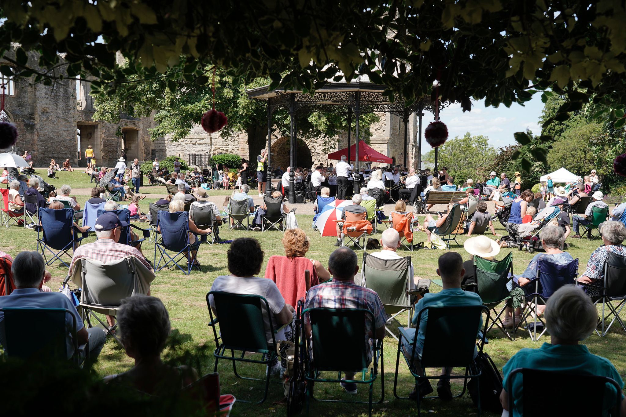 Newark Castle Bandstand Concert Sunday 9th July 2023