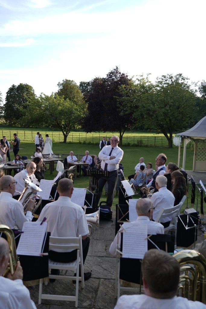 A busy weekend Wedding and Radcliffe on Trent Carlton Brass